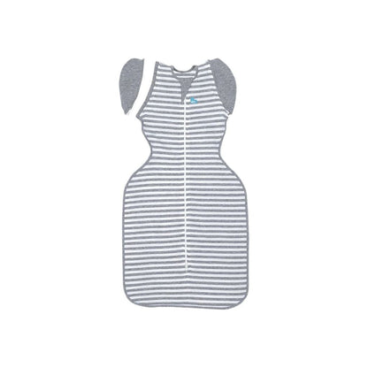 Love to Dream Inbakerzak / Slaapzak Swaddle Up Original Stripe TOG 1,0 Grey 80 cm