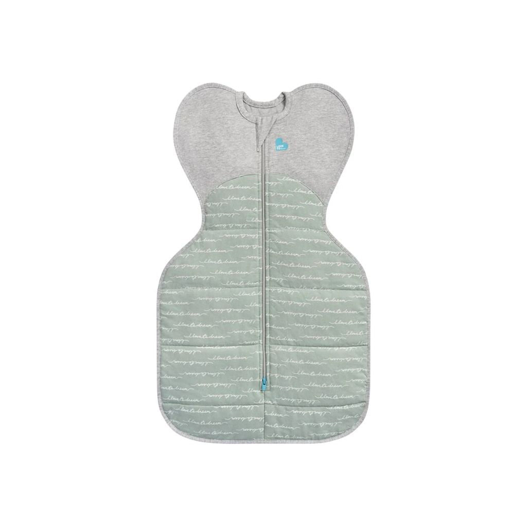 Love to Dream Sac d'emmaillotage / Sac de couchage d'hiver Swaddle Up TOG 2,5 Olive 70 cm