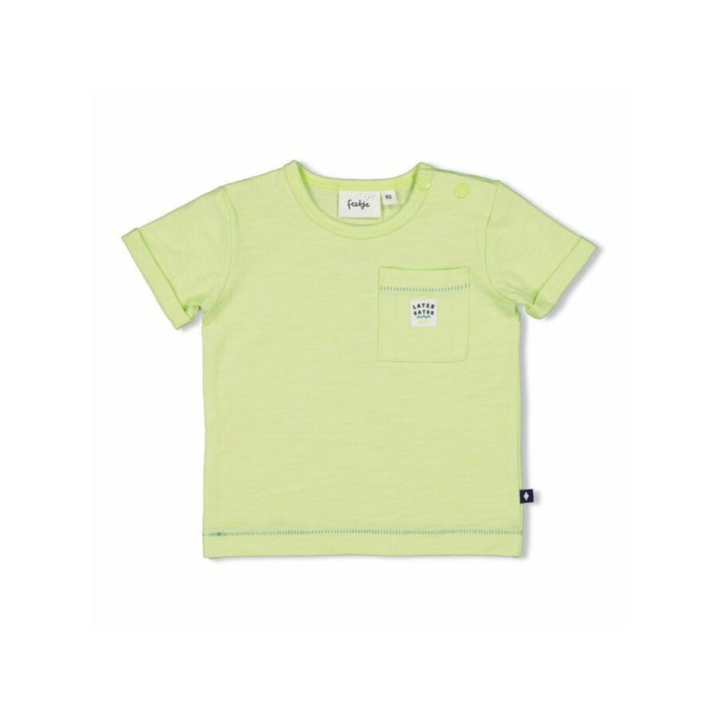 Feetje T-shirt Later Gator M56 Lime Jongens