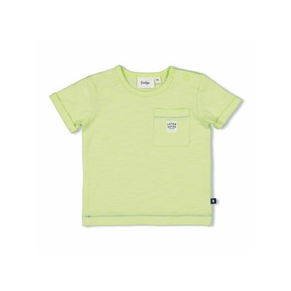 Feetje T-shirt Later Gator M68 Lime Jongens