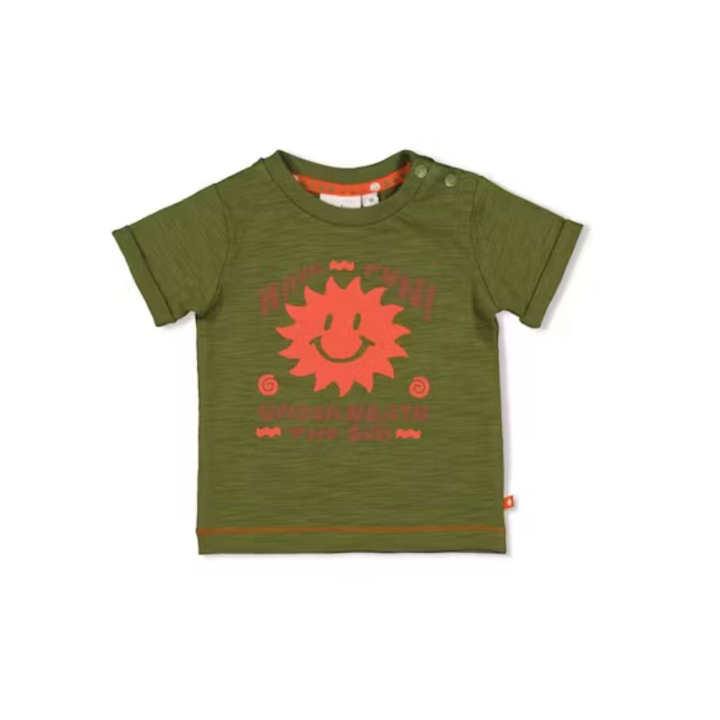Feetje T-shirt Camp Cool M62 Army Jongens