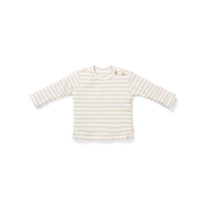 Little Dutch T-shirt à manches longues Baby Bunny Stripe Sand