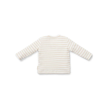 Little Dutch T-shirt à manches longues Baby Bunny Stripe Sand