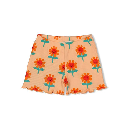 Feetje pyjama 2-delig Filou Fleur premium summerwear m80 perzik meisjes