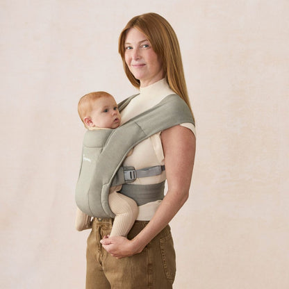 ERGObaby Porte-bébé ventral Embrace Soft Olive
