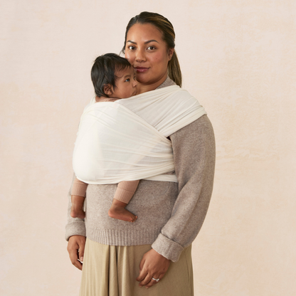 ERGObaby Draagdoek Aura Knit Cream