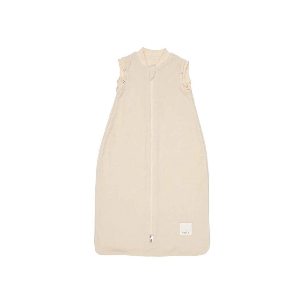 Koeka Sac d'emmaillotage / Sac de couchage d'été Royan TOG 0,5 Warm White 65 cm