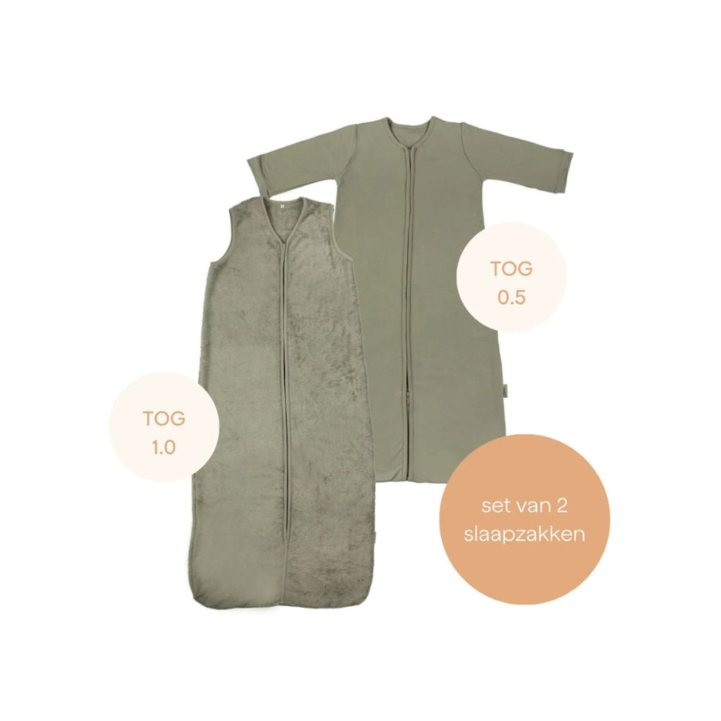 Timboo Slaapzak TOG 1,0 Whisper Green 90 cm
