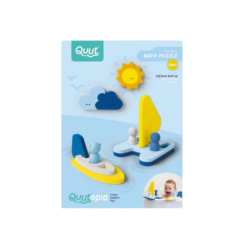 Quut Puzzel Friends Sail Away