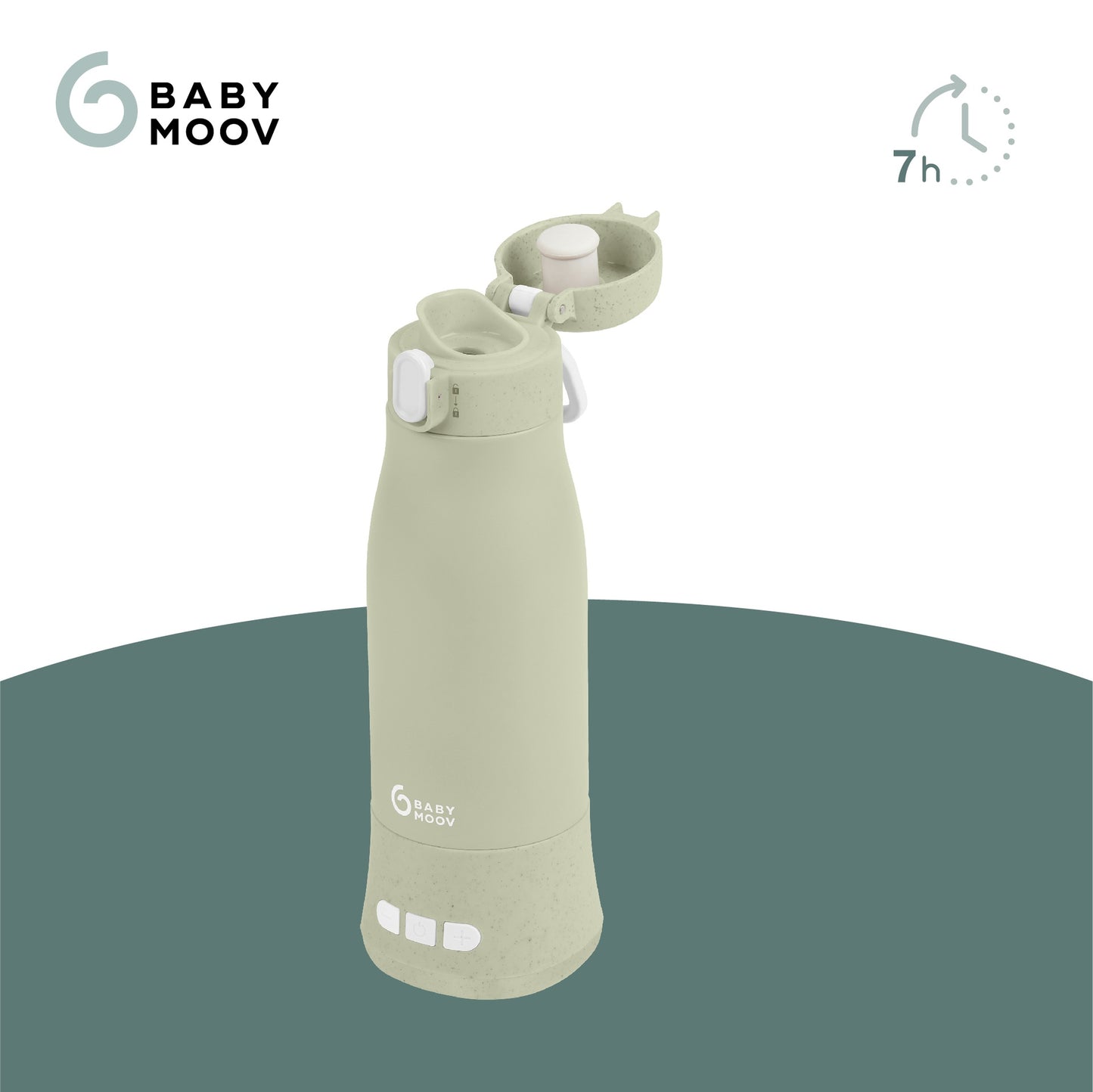 Babymoov Chauffe-biberon Moov & Feed Sage