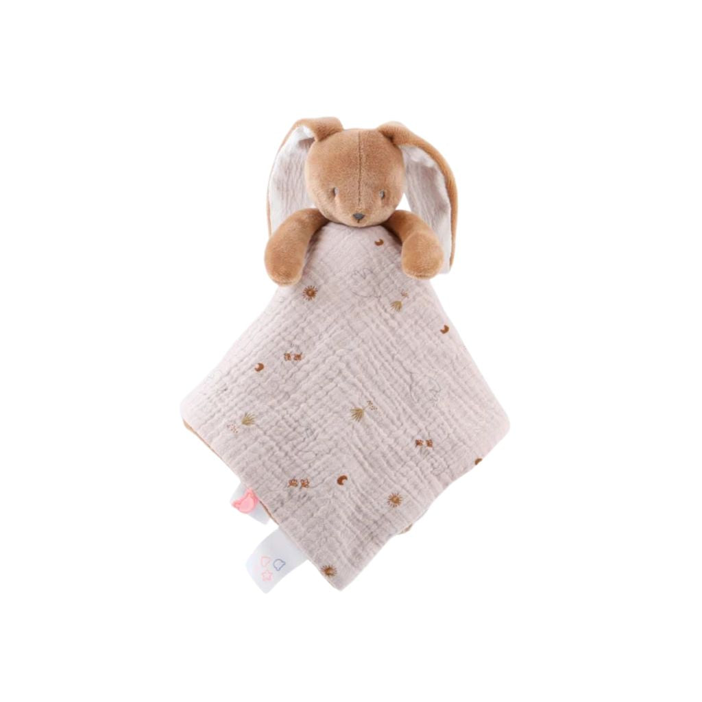 Noukie's Knuffeldoekje Moka Dag en Nacht 10 cm