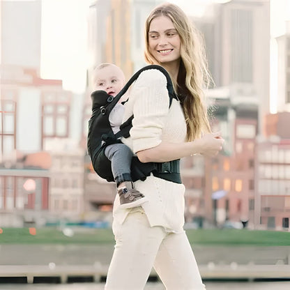 Combidrager Ergobaby, Adapt, black, groeit mee met baby, zitting en rugpand zijn verstelbaar