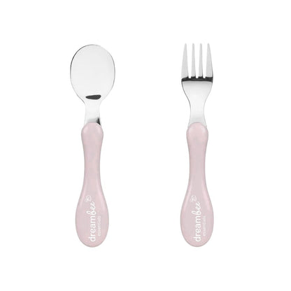 Dreambee Bestekset lepel en vork roze