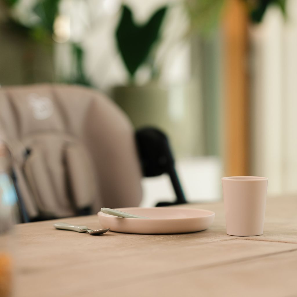 Dreambee Bestekset lepel en vork beige