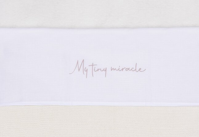 Jollein Drap pour berceau ou parc My Tiny Miracle Wild Rose