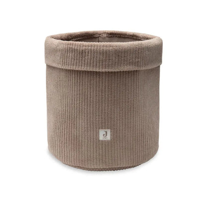 Jollein Opbergmand Cloudy Rib Milky Coffee 30 x 35 cm