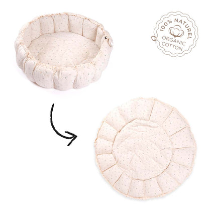 Play&Go Babymat Cocoon Bloom Moon Beige