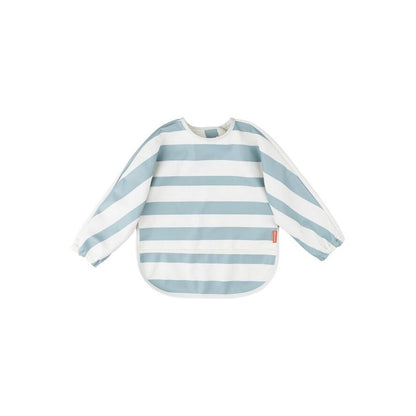 Done by Deer Slabbetje met mouwen Stripes  Blue