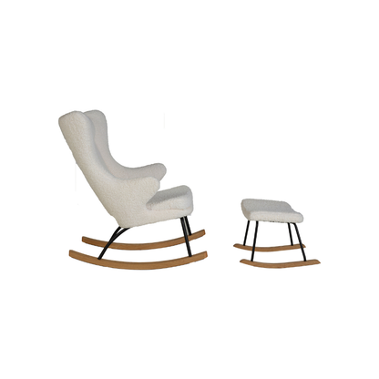 Quax Schommelstoel Rocking Chair De Luxe Adult Teddy Limited Edition