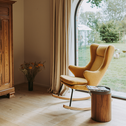 Quax Schommelstoel Rocking Chair De Luxe Adult Saffran