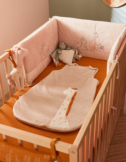 Noukie's Winterslaapzak Tiga, Stegi & Ops TOG 2,5-3,5 Beige 70 cm