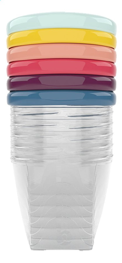 Babymoov Pot de conservation Babybols Kit L 250 ml - 6 pièces