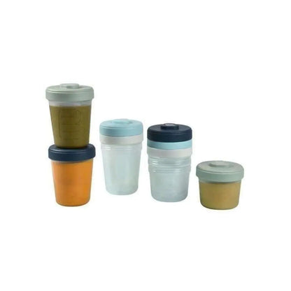 Béaba Pot de conservation Set Multicolore – 8 pièces