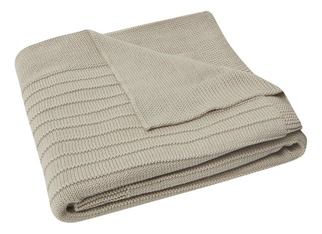 Jollein Couverture pour lit Pure Knit Nougat