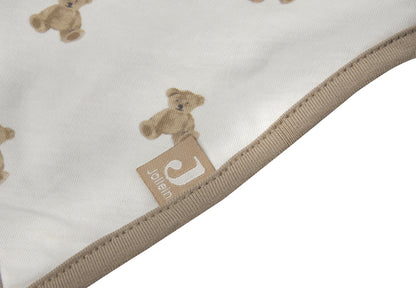 Jollein Bavoir bandana Teddy Bear brun
 - 2 pièces