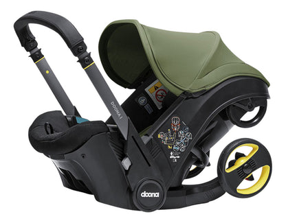 Doona Siège-auto portable transformable Infant Desert Green Groupe 0+
