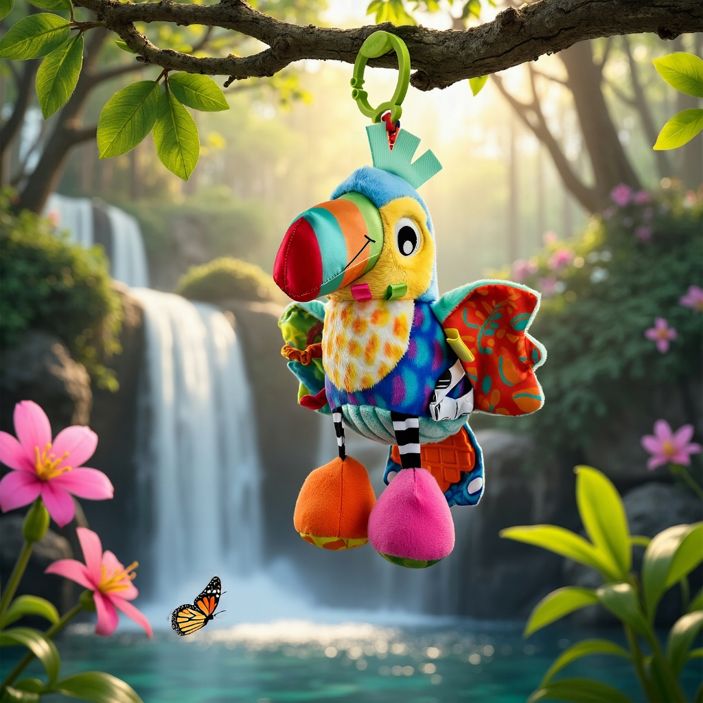 Playgro Jouet d'activités Tamika Toucan
