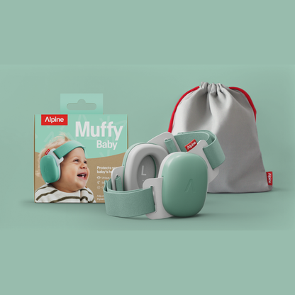 Alpine Oorbeschermers Muffy Baby Green