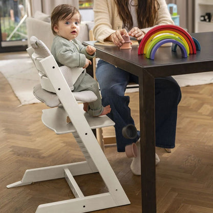 Stokke® Eetstoel Tripp Trapp® Bundel White + Babyset²