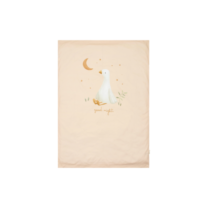 Little Dutch Dekbedovertrek bed Little Goose beige 100 x 140 cm