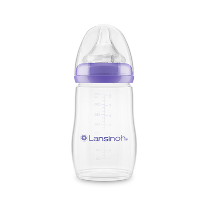 Lansinoh Biberon NaturalWave 240 ml transparent