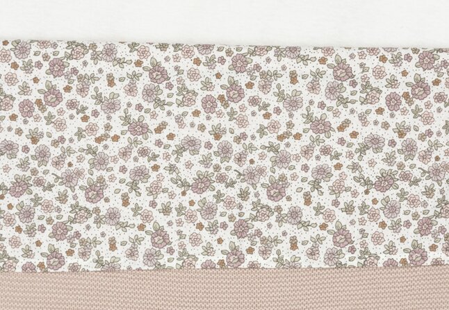 Jollein Laken voor bed Retro Flowers