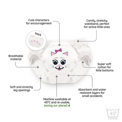 My Carry Potty Oefenbroekje Kat 2 tot 3 jaar - 3 stuks