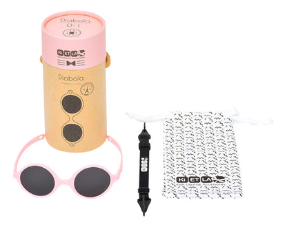 Ki ET LA Zonnebril Diabola 2.0 blush 0-12M