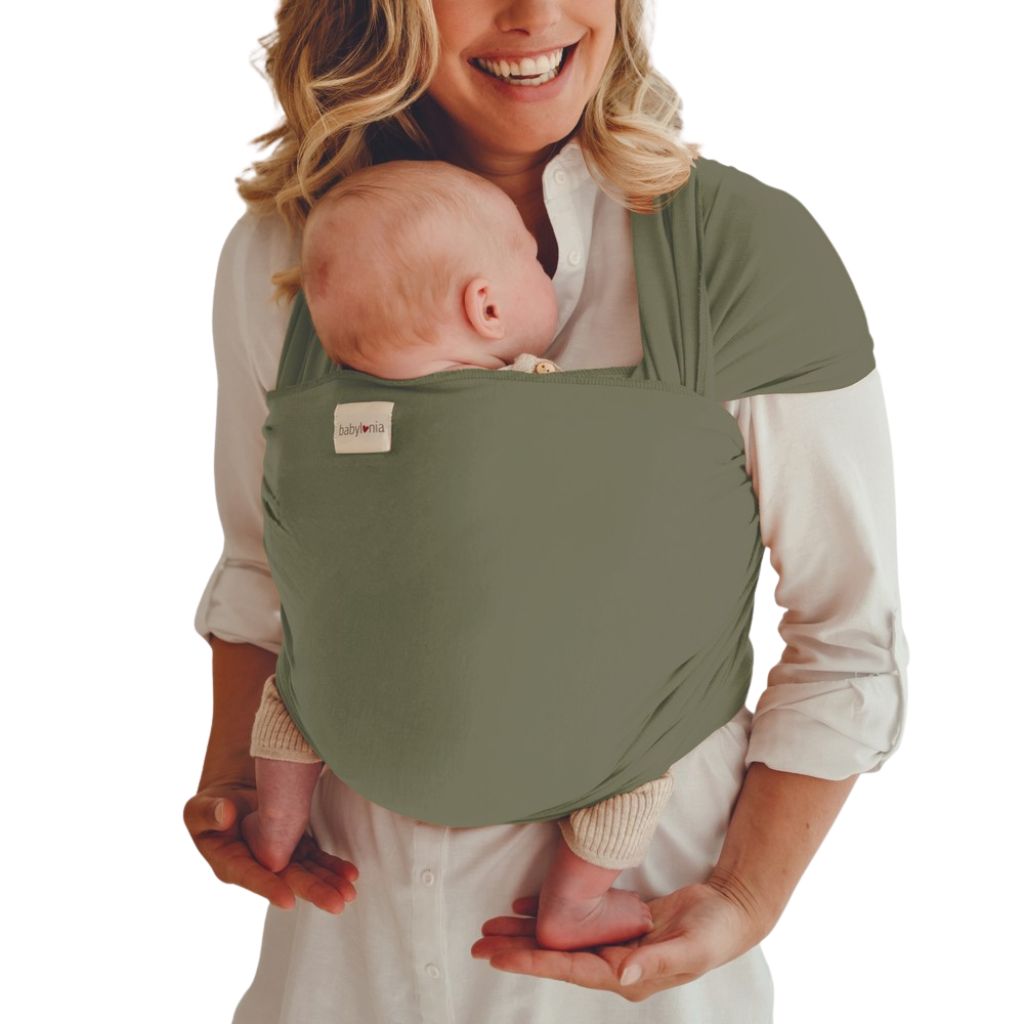 Babylonia Écharpe porte-bébé Tricot-Slen Bamboo khaki