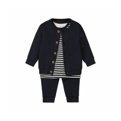 Dirkje 3-delige set NOOS jongens donkerblauw