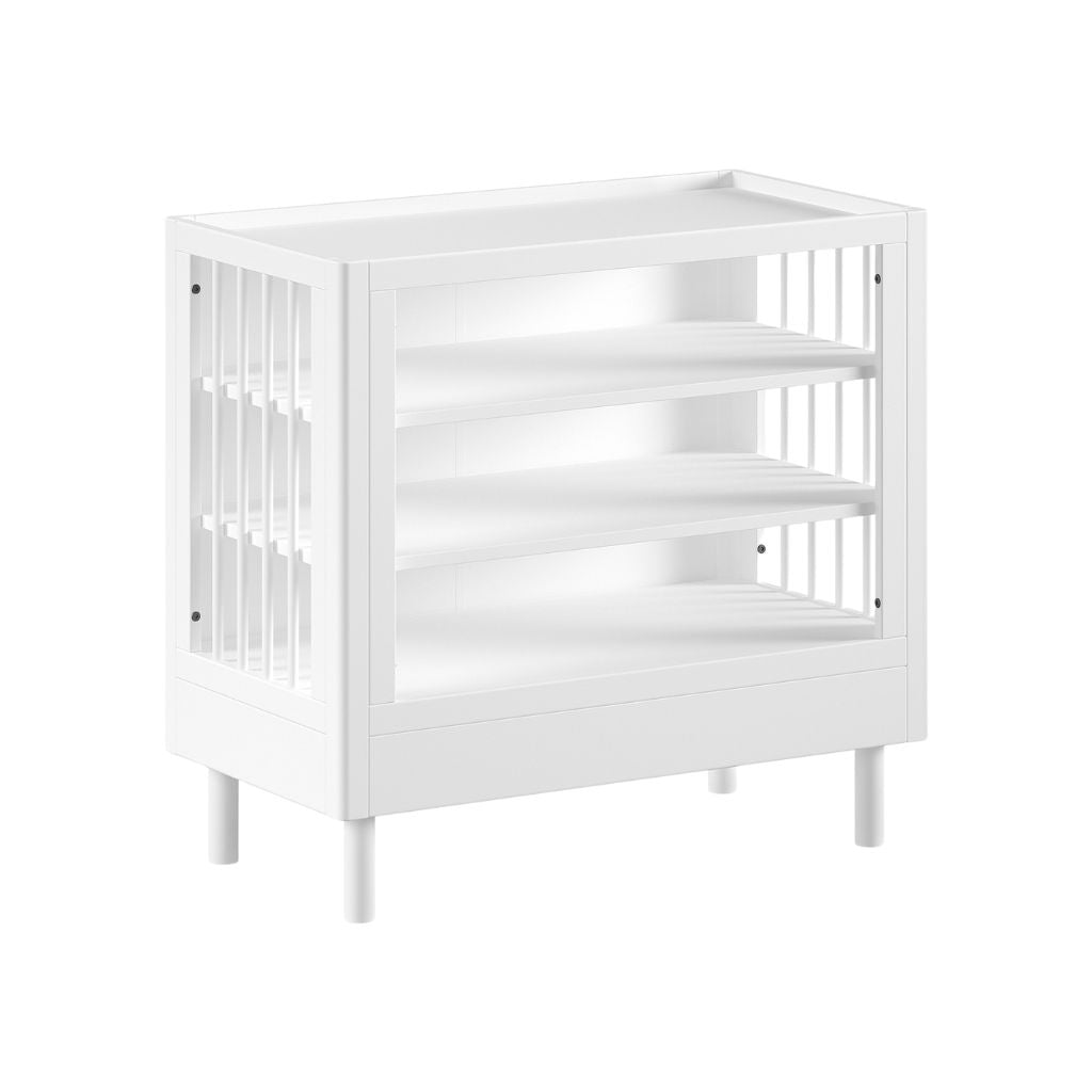 Jaxx Chambre de bébé 3 pièces (lit + commode à langer + armoire 2 portes) FORREST Beech