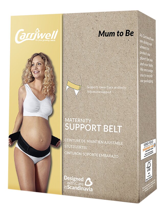 Carriwell Ceinture de maintien noir L/XL