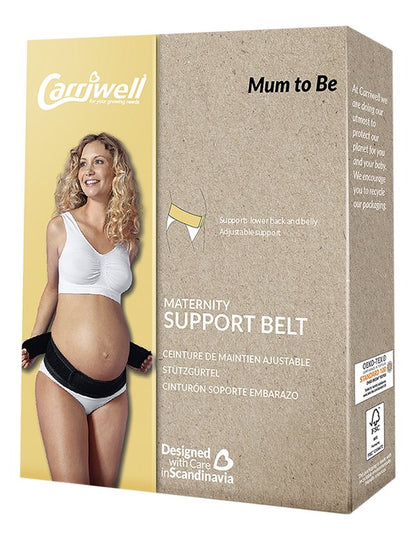 Carriwell Steunende buikband zwart S/M