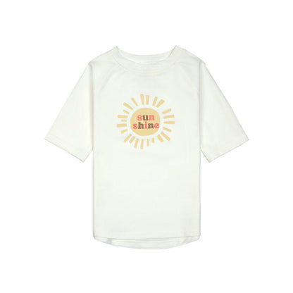 Lässig T-shirt manches courtes Rashguard Sunshine unisex Sea Salt 13-18 month taille 86