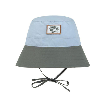 Zonnehoedje Fishing Hat boy Sky Blue/Deep Olive