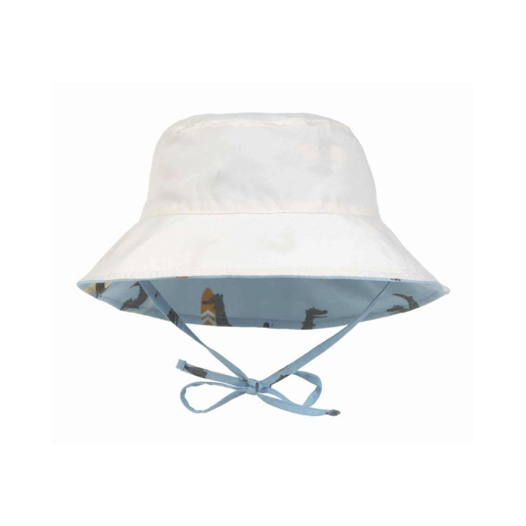 Lässig Chapeau Bucket Hat Crocodile boy Sky Blue