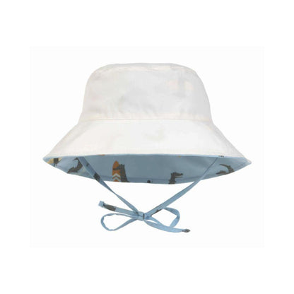 Lässig Chapeau Bucket Hat Crocodile boy Sky Blue