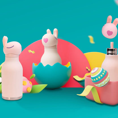 Asobu Geïsoleerde drinkfles Bestie Bunny 460 ml