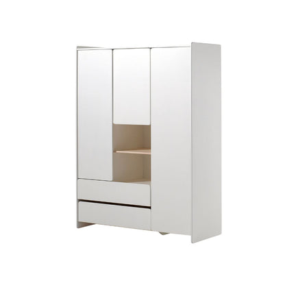 JAXX Chambre de bébé 2 pièces (Lit L 120 x Lg 60 cm + armoire 3 portes) Kiddy