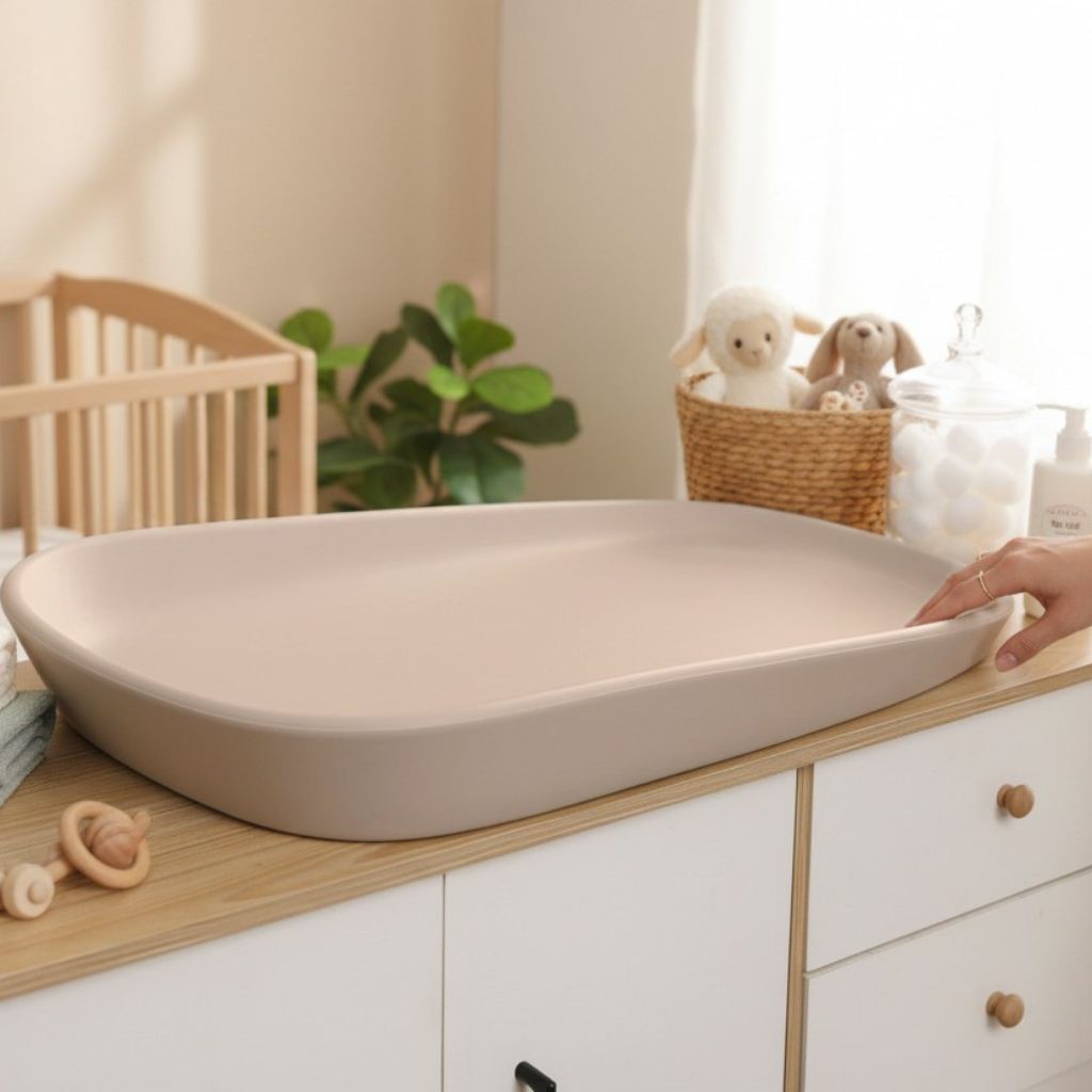 Dreambee Matelas à langer Essentials Comfy Sandstone